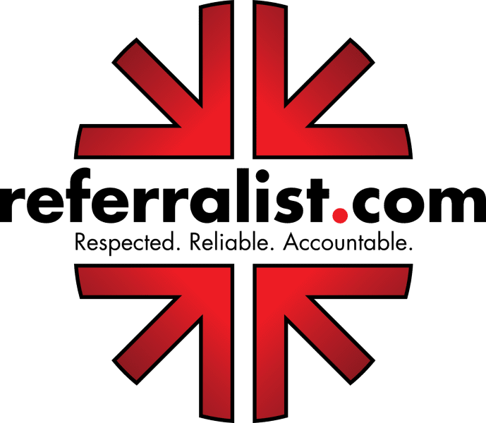 Red inward arrows forming cross with dot